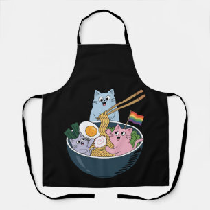 Katten Ramen Regenboog LGBTQ Homoseksueel Lesbienn Schort