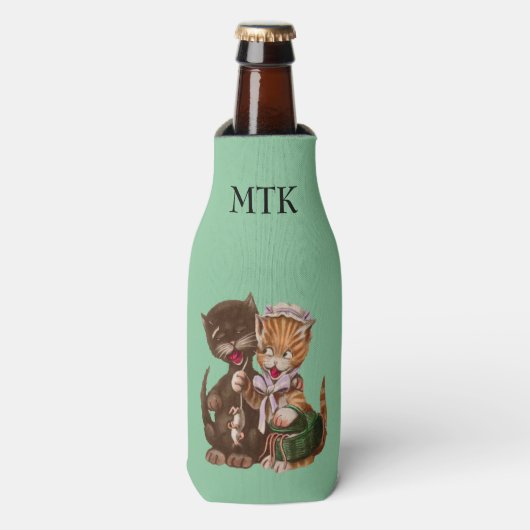  katten Rat Gift Basket Flesjeskoeler (Fles Voorkant)