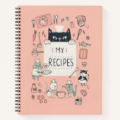 Katten recept notitieboek (Voorkant)