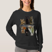 Katten Reflection Friend Cat Lovers Cute Tiger T-shirt (Voorkant)