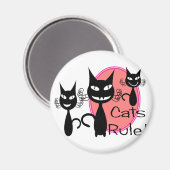 Katten Regel!!!!!!!! Magneet (Voorkant / Achterkant)