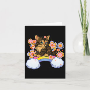 Katten Regenboog Schattig Kat Grappig Sarcastisch Kaart