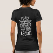 Katten regeren alles - grappige kattenliefhebber t-shirt (Achterkant)