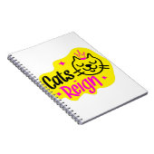 katten regeren notitieboek (Rechterzijde)