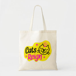 katten regeren tote bag