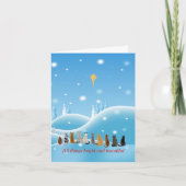 Katten Religieuze ster Alle dingen Dieren Feestdagen Kaart (Voorkant)