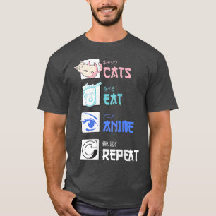 Katten, roamen en overloopkatten en dieren t-shirt