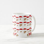 Katten Rode Paraplu Mok (Voorkant rechts)