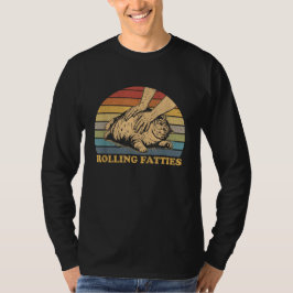 Katten Rollen Vette Sigaretten Grappig T-shirt