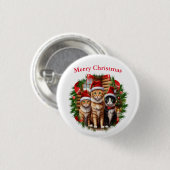 Katten Ronde Button 3,2 Cm (Voorkant /achterkant)