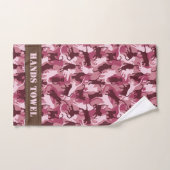 Katten Roze Camouflage Bad Handdoek (Handdoek)