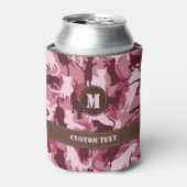 Katten Roze Camouflage Blikjeskoeler (Blikje Voorkant)