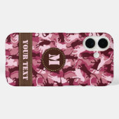 Katten Roze Camouflage Case-Mate iPhone Case (Achterkant (horizontaal))