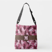 Katten Roze Camouflage Crossbody Tas (Voorkant)