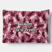 Katten Roze Camouflage Etui (Voorkant)