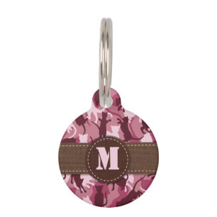 Katten Roze Camouflage Huisdierpenning