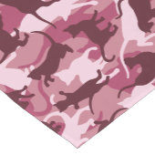 Katten Roze Camouflage Korte Tafelloper (Hoek)