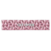 Katten Roze Camouflage Korte Tafelloper (Horizontaal)
