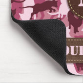 Katten Roze Camouflage Muismat (Hoek)