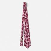 Katten Roze Camouflage Stropdas (Achterkant)