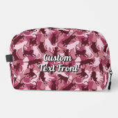 Katten Roze Camouflage Toilettasje (Voorkant)