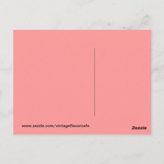  Katten Roze Rozen Bloemenmand-Briefkaart Briefkaart (Achterkant)