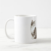 Katten Roze Vlinder Dromen Koffiemok (Links)