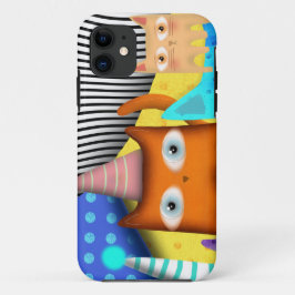 Katten Rupydetequila Art iPhone 11 Hoesje