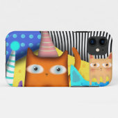 Katten Rupydetequila Art Case-Mate iPhone Case (Achterkant (horizontaal))