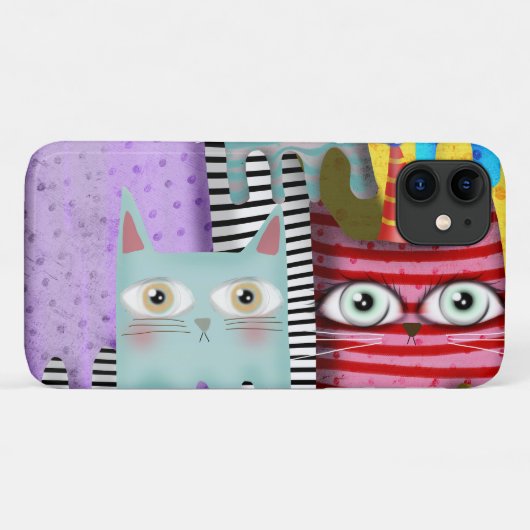Katten Rupydetequila Art Case-Mate iPhone Case (Achterkant (horizontaal))