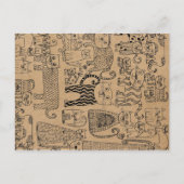 Katten Rustic Kraft Script Save the Date Aankondigingskaart (Achterkant)