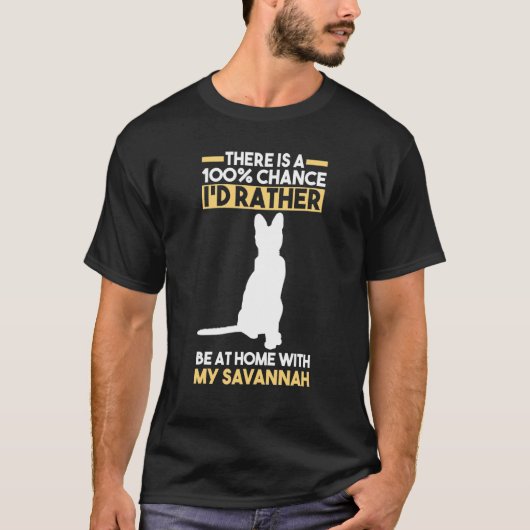 Katten Savannah T-shirt (Voorkant)