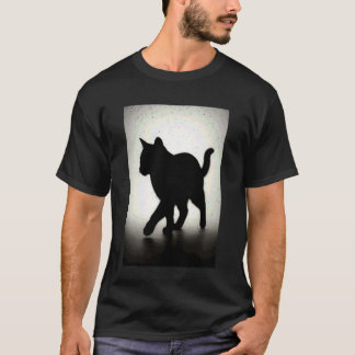 Katten Schaduw Schattig Kitten Katachtig Huisdier  T-shirt