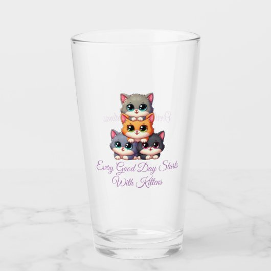 Katten Schattigheid Glas (Voorkant)