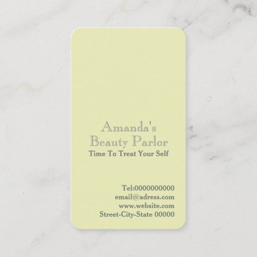  katten schoonheidssalon visitekaartje (Achterkant)