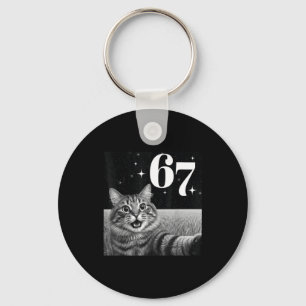 Katten Selfie Met 67 Meme Grappige Katten Grafisch Sleutelhanger