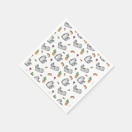 Katten Servet (Hoek)