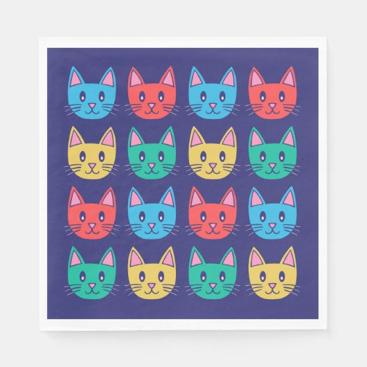 Katten Servet (Voorkant)