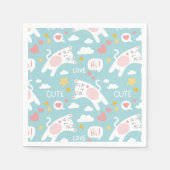 Katten Servet (Voorkant)