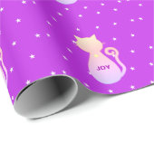 Katten Silhouet Cadeaupapier (Rol Hoek)