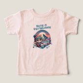 Katten skiën in de Meowtains (Design voorkant)