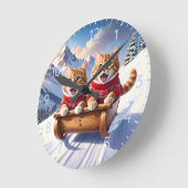 Katten Sled Ride Ronde Klok (Hoek)