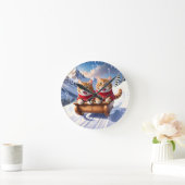 Katten Sled Ride Ronde Klok (Huis)