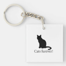 Katten sleutelhanger