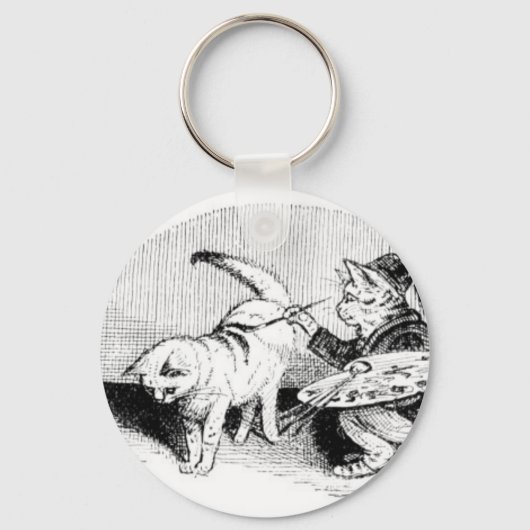 katten sleutelhanger (Voorkant)