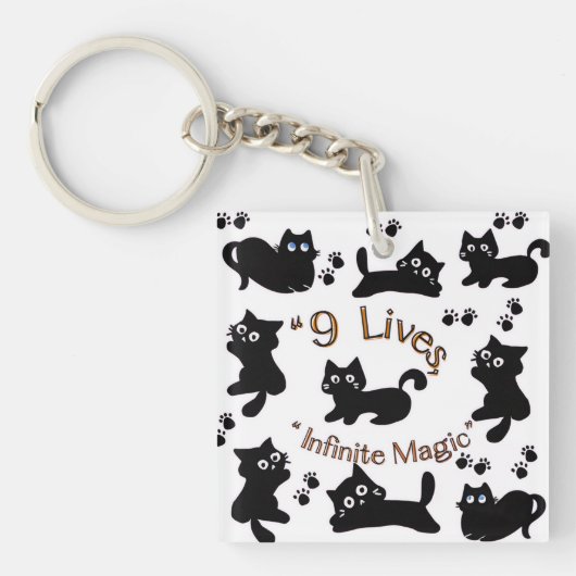 katten sleutelhanger (Voorkant)