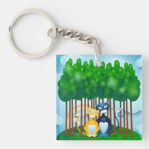 Katten Sleutelhanger