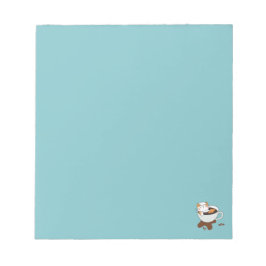 Katten Spa met Koffie Notitieblok