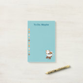 Katten Spa met Koffie Post-it® Notes (Op bureau)