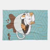 Katten Spa met Koffie Theedoek (Horizontaal)